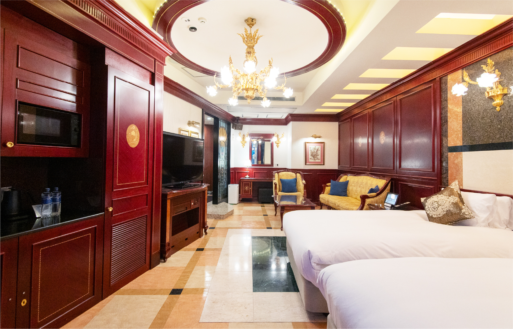 Executive suite room With exclusive swimming pool