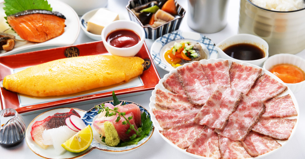 朝食